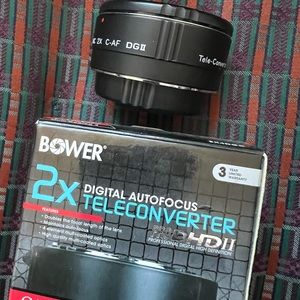 Bower 2X teleconverter